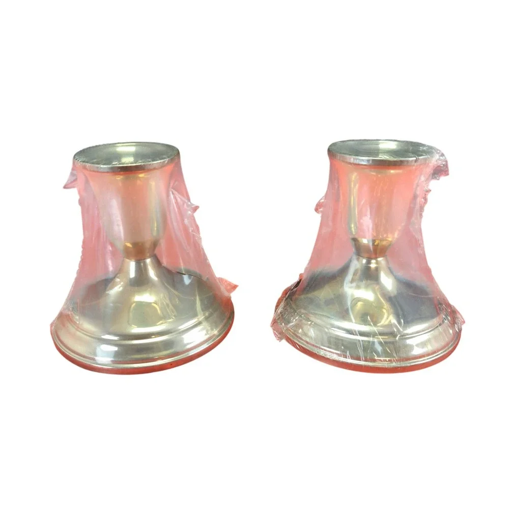 Towle Candlesticks Unisex OS Silver New With Imperfections Weighted Sterling 70